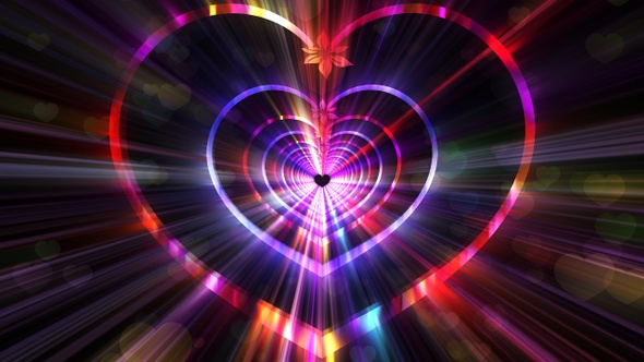 Colourful Heart Lights alt