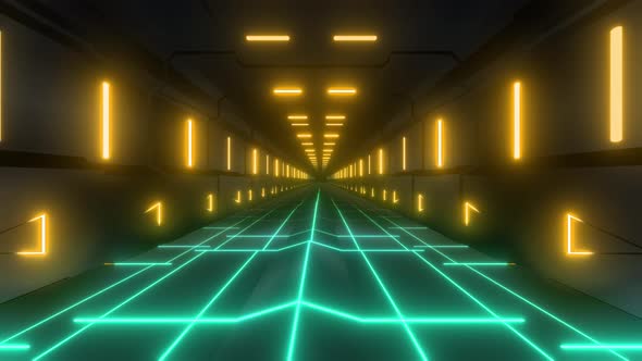 4k Colored Retro Tunnel 3 alt