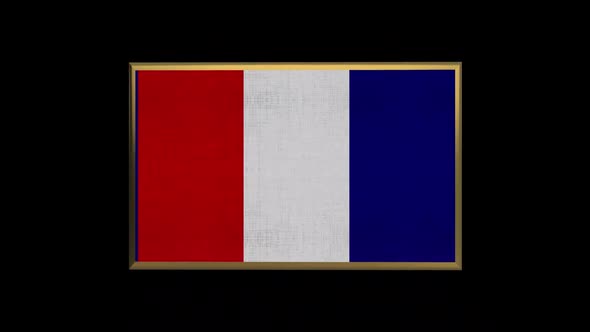 France 3D Flag