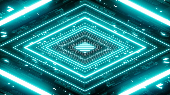 Rhombus Cyber Light Tunnel