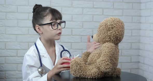 Treat Sick Teddy Bear