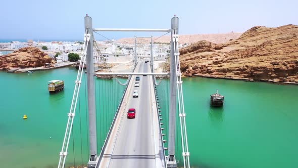 Sur Bridge Shoot by Drone, Sur, Oman