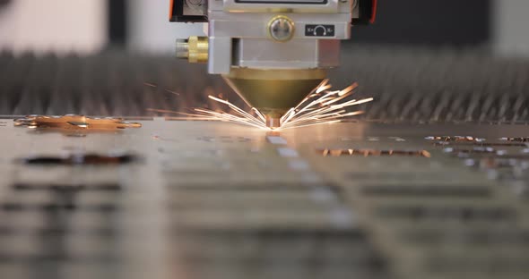 CNC Laser Cutting of Metal Modern Industrial Technology