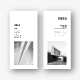 Minimal Black & White Architecture Trifold - GraphicRiver Item for Sale