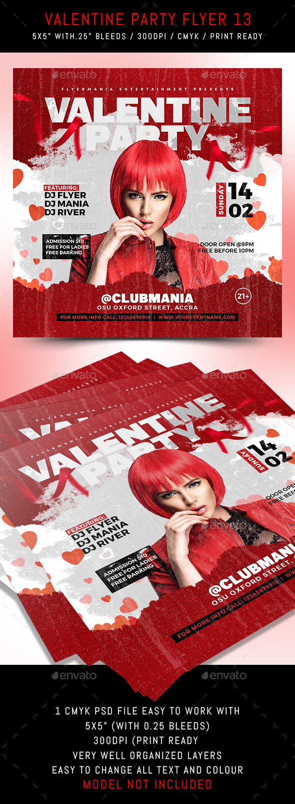 Valentine Party Flyer 13