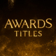Awards Titles - VideoHive Item for Sale