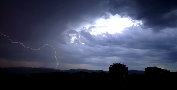 Storm In A Small City