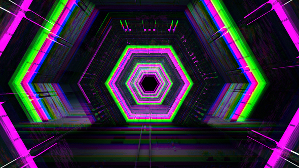 Tunnel Glitch Logo alt