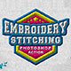 Embroidery Stitching Photoshop Action - GraphicRiver Item for Sale