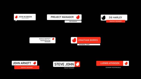 Stylish Corporate Logo Titles alt