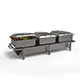 Stainless Steel Chafing Dishes - 3DOcean Item for Sale