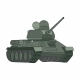 USSR Army Equipment Legendary T34 Tank Vector - GraphicRiver Item for Sale