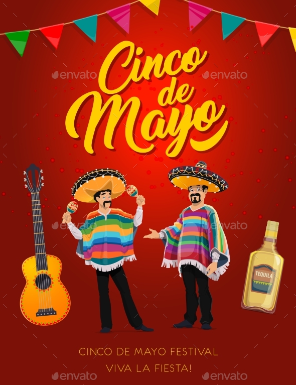 Cinco De Mayo Mariachi Mexican Holiday Fiesta