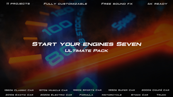 Start Your Engines Seven: Ultimate Pack