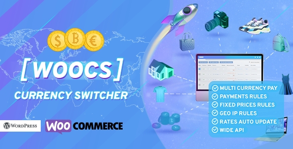 WOOCS - WooCommerce Currency Switcher - WooCommerce Multi Currency and WooCommerce Multi...