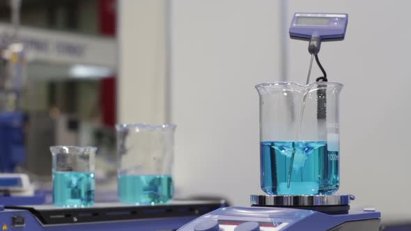 Mixing Of The Liquid In The Tube