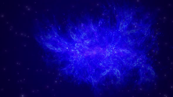 Travel to Blue Nebula