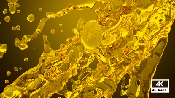 Oil Splash And Pouring alt