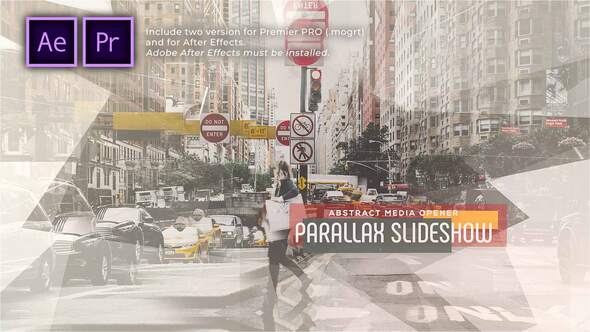 Abstract Parallax Slideshow | Opener