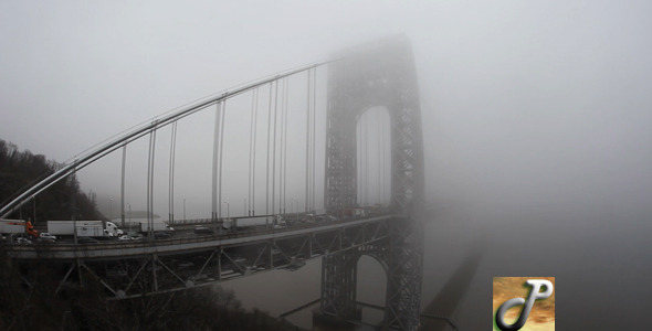 Real Time Fog Washington Bridge Full HD alt