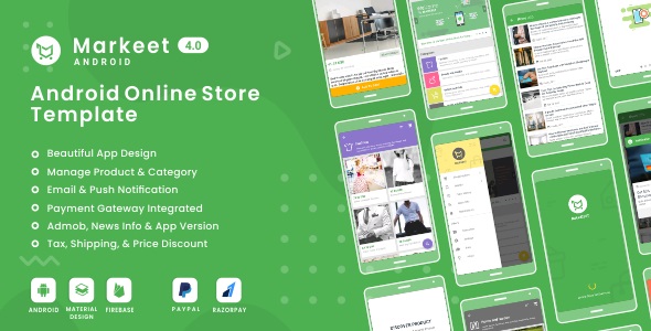Markeet - Android Online Store 2.3