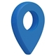3D Map Pointer sky blue - 3DOcean Item for Sale