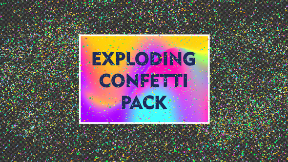 Exploding Confetti Pack