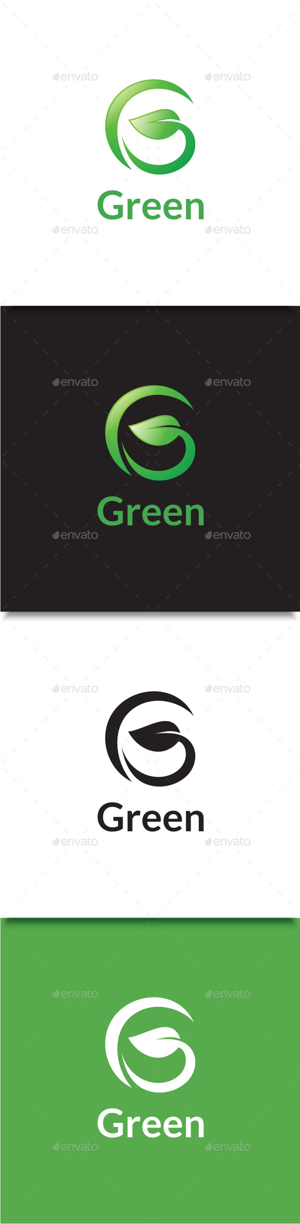 Green Sprout - Letter G Logo