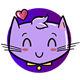 Cat Twitch Emotes Chibi Emotes  - GraphicRiver Item for Sale