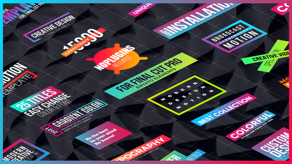 Gradient Color Titles | Final Cut Pro alt