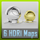 HDRI - 6 Light Tent Maps - 3DOcean Item for Sale