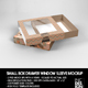 Small Box Drawer with Window Sleeve Packaging Mockup - GraphicRiver Item for Sale