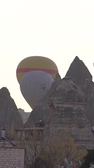 Balloons in Cappadocia Vertical Video