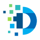Digital Pixel D Letter Logo - GraphicRiver Item for Sale