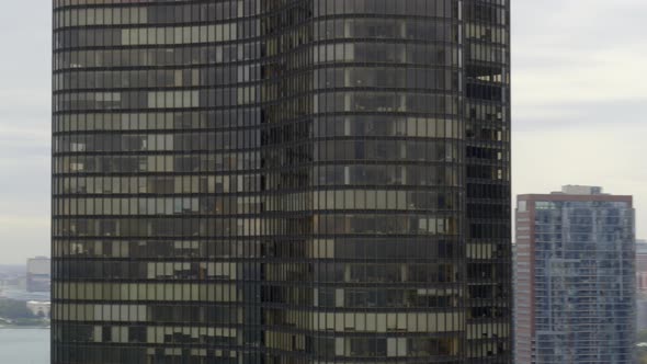 Lake Point Tower in Chicago city, United States