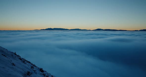Above The Clouds Time Lapse