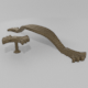 Bronze Furniture Handle 4 - 3DOcean Item for Sale