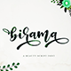 Birama a Beauty Modern Calligraphy Script - GraphicRiver Item for Sale