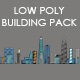 Low Poly Building Pack - 3DOcean Item for Sale
