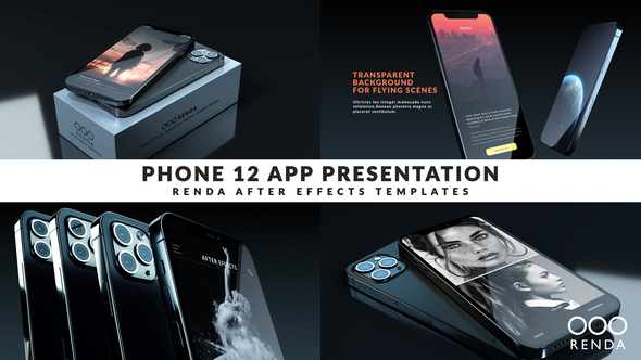 App Phone 12 Presentation Pack