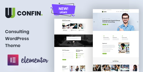 Confin - Consulting Business WordPress Theme