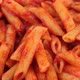 Pasta penne with tomato sauce in pan, rotation - VideoHive Item for Sale