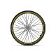 mountain bike wheel - GraphicRiver Item for Sale