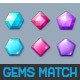 Mini Gems Match Game - GraphicRiver Item for Sale