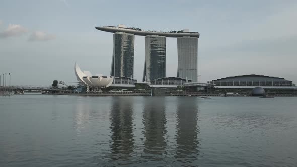 Singapore Skyline with Marina Bay Sands