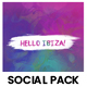 Hello Ibiza Facebook and Instagram Covers and Banners - GraphicRiver Item for Sale