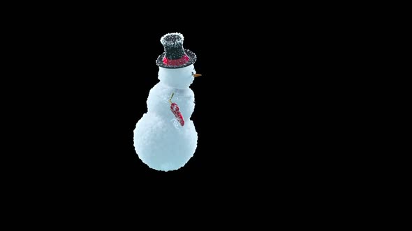 52 Snowman Dancing HD