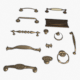Furniture Handles Pack - 3DOcean Item for Sale