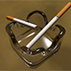 Ashtray and cigarette - 3DOcean Item for Sale
