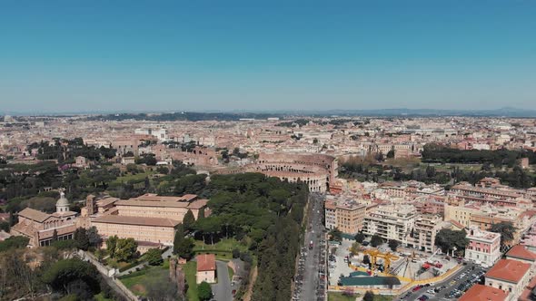 Cityscape of Rome